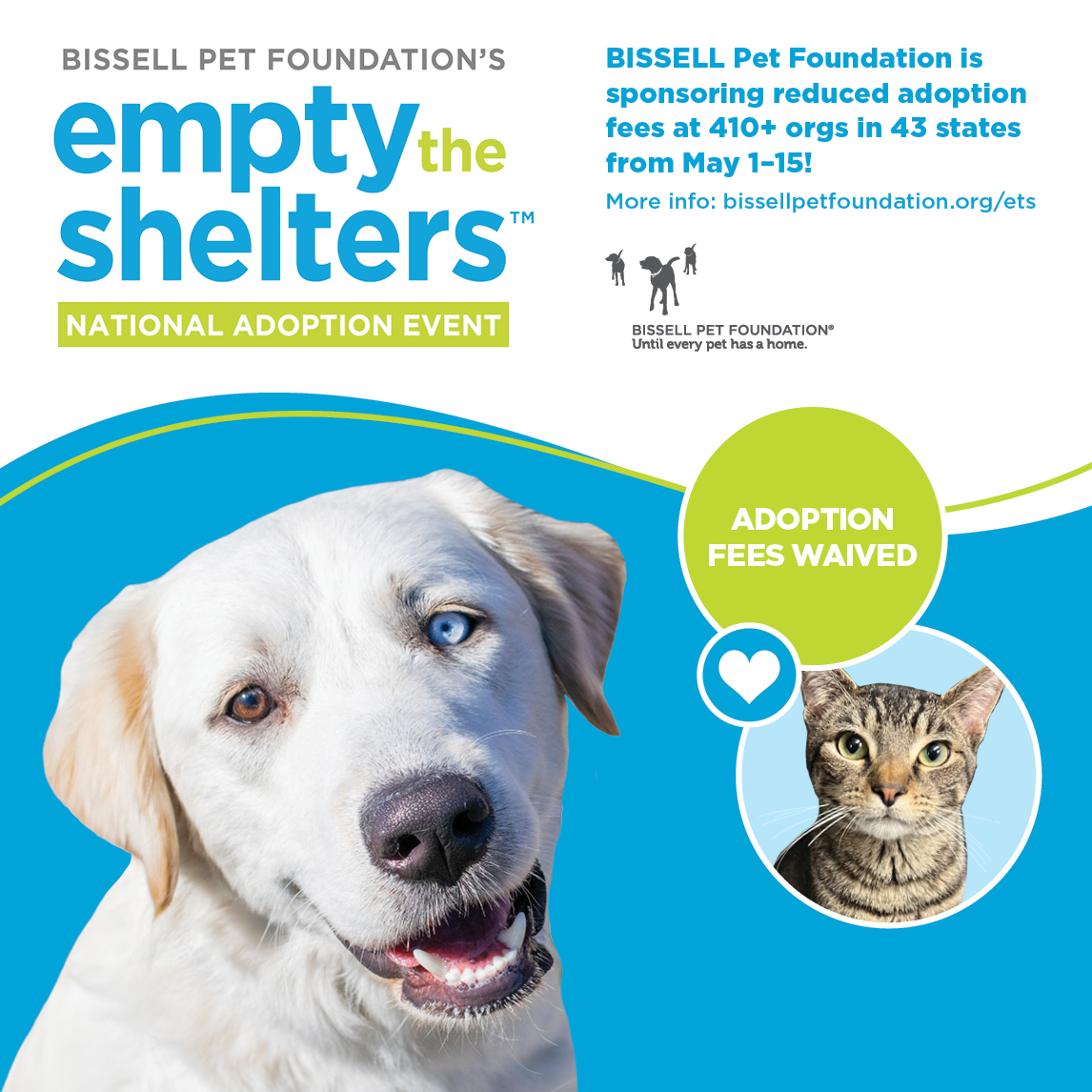 Help us empty the shelter!