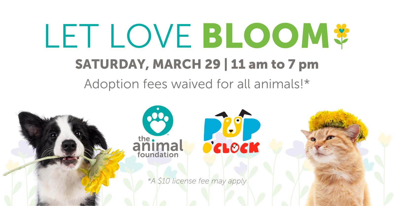 Let Love Bloom Adoption Event