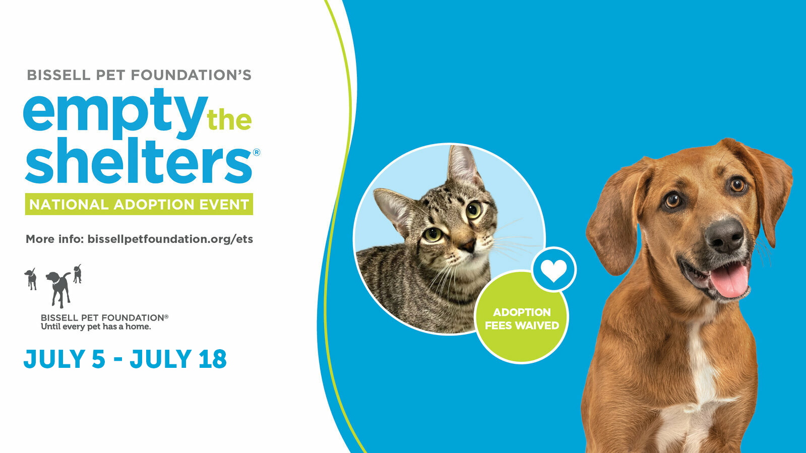 Bissell Pet Foundation's Empty the Shelters