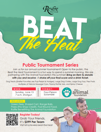 Beat The Heat at Revere Golf Club