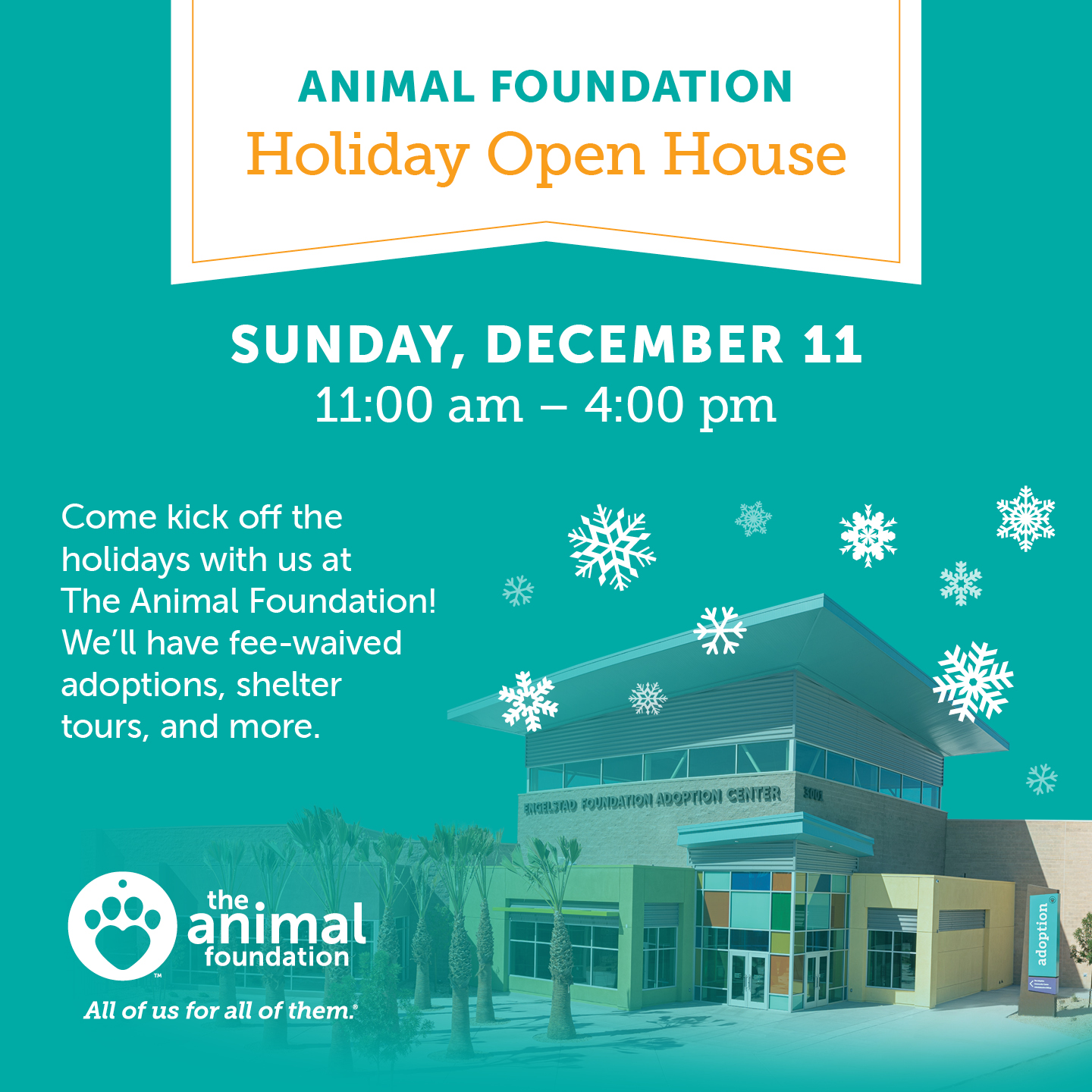 Animal Foundation Holiday Open House