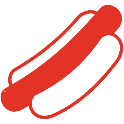 Hot Dog Sticker
